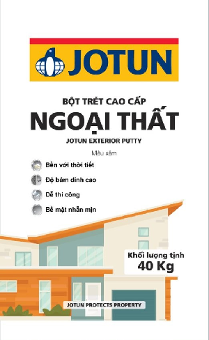 BỘT BẢ JOTUN NGOẠI THẤT XÁM 40KG BỘT BẢ JOTUN NGOẠI THẤT XÁM 40KG