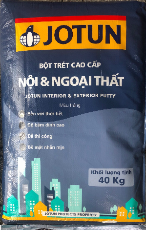 BỘT BẢ JOTUN NGOẠI THẤT (40KG) BỘT BẢ JOTUN NGOẠI THẤT (40KG)
